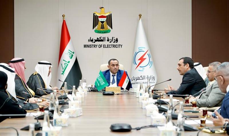 وزير الكهرباء يؤكد التطلع لتوأمة مشاريع الطاقة بين بغداد والرياض