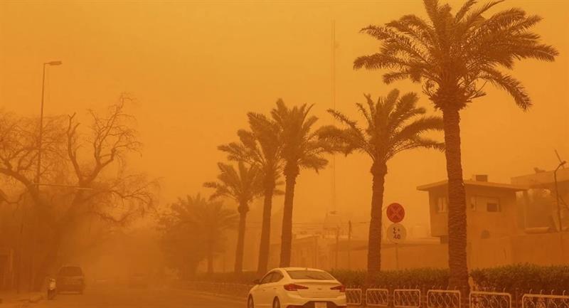 الأنواء الجوية: تصاعد الغبار وعواصف ترابية وحالات جوية جديدة تدخل البلاد
