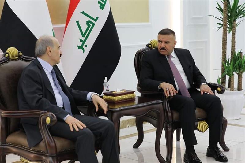 في زيارة رسمية.. وزير الداخلية السوري يصل إلى العاصمة بغداد