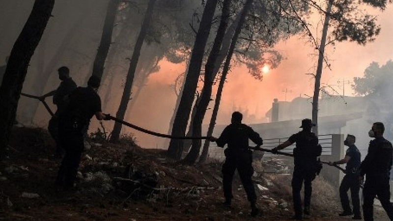 انتهاء محنة حرائق الغابات في تركيا

