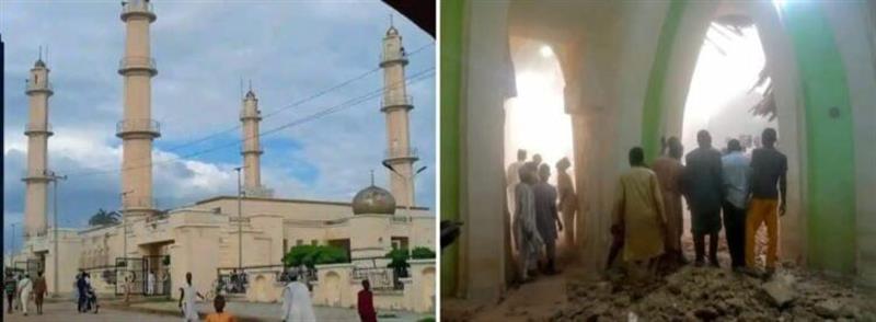 مصرع 7 مصلين بانهيار مسجد في شمال غرب نيجيريا
