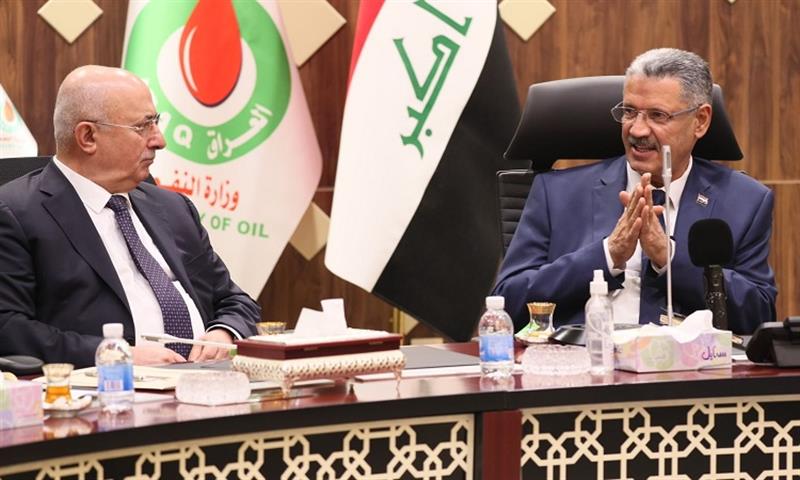 وزير النفط ووفد الإقليم التفاوضي يبحثان إيجاد حلول واقعية 