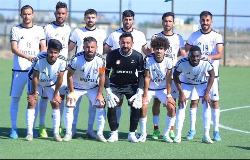 فوز مهم لفريق الموصل على جديدة الشط في دوري الدرجة الأولى لكرة القدم
