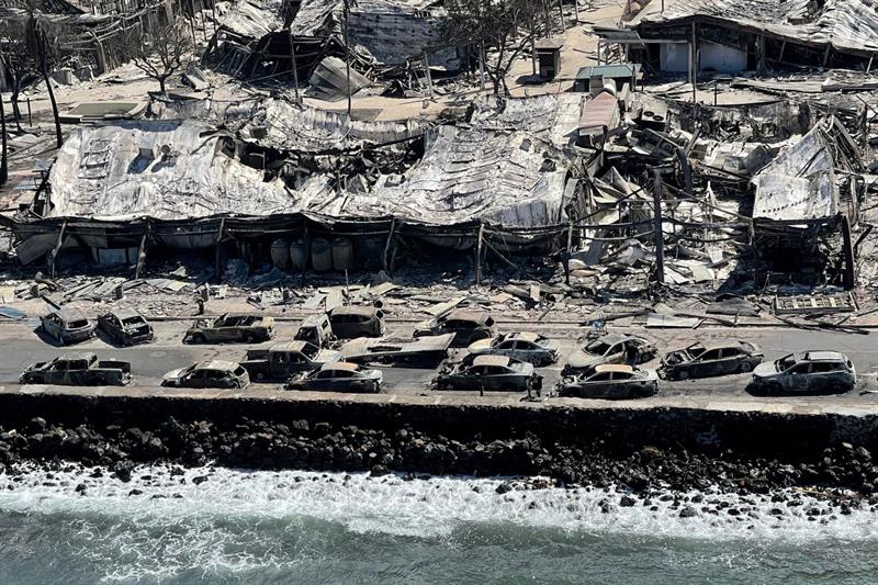 إرتفاع عدد ضحايا حرائق هاواي الأمريكية إلى اكثر من 90 شخصا