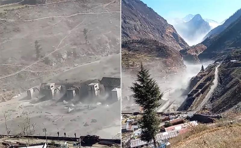 41 قتيلا وأكثر من 12 محاصرا بسبب إنهيارات أرضية في جبال الهيمالايا 

