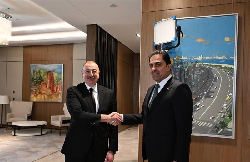 المندلاوي يبحث مع رئيس أذربيجان تعزيز التعاون السياسي والاقتصادي

