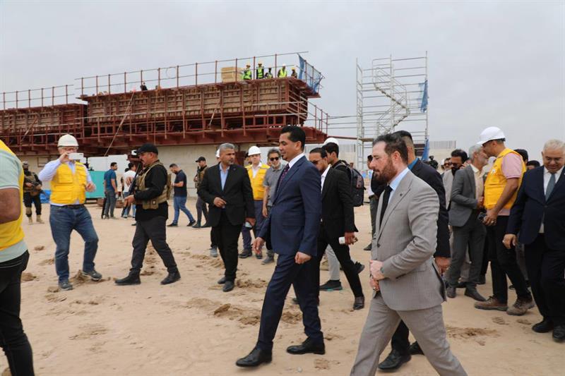 وزير النقل: انجاز طريق ميناء الفاو - مشروع التنمية يتجاوز الـ73%

