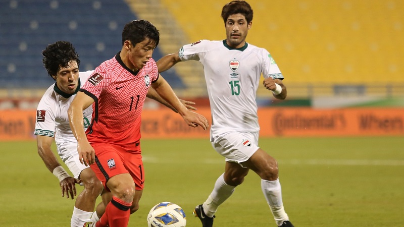 المنتخب العراقي يخسر أمام كوريا الجنوبية بثلاثية نظيفة