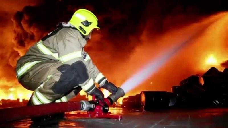 وفاة 16 شخصا واصابة 9 اخرين جراء حريق اندلع في مبنى سكني بدبي ليل امس