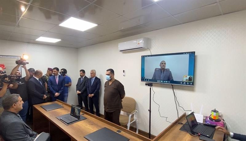 وزير العدل يفتتح البناية الخاصة بالمدعي العام في دائرة الإصلاح العراقية