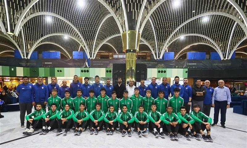 منتخب الشباب يصل الى العاصمة الارجنتينية للمشاركة في نهائيات كأس العالم 