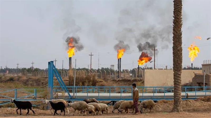 مركز العراق للطاقة: العراق صدر غازا بقيمة 6 ملايين دولار في يوم واحد
