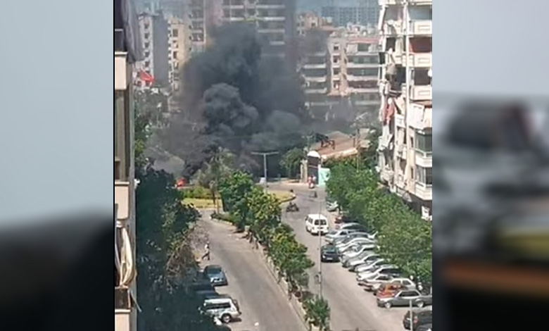 فيديو.. لبناني يقصف محطة وقود بقذيفة أر بي جي بعد رفض تعبئة سيارته