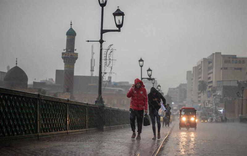 طقس العراق: أمطار تشمل 7 محافظات وإنخفاض بدرجات الحرارة