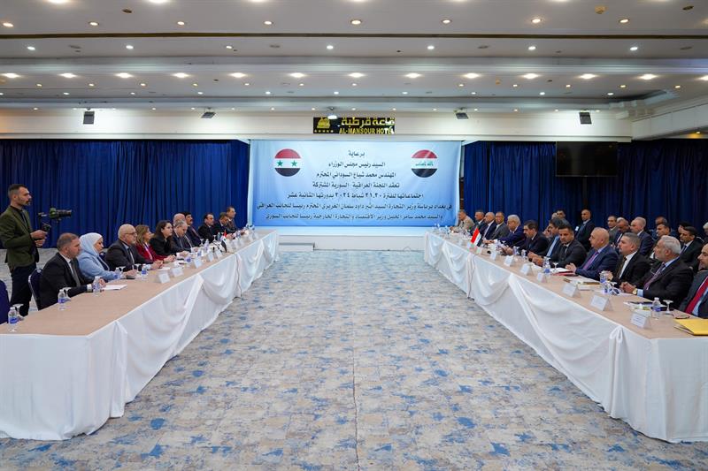 وزير التجارة يفتتح الدورة الثانية عشر للجنة العراقية السورية المشتركة لتعزيز التعاون الاقتصادي
