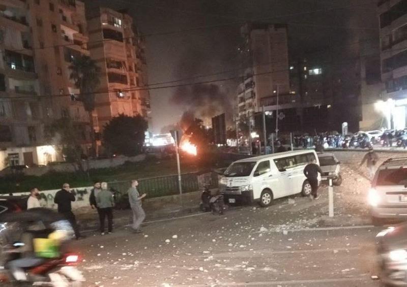 بالفيديو.. إنفجار يهز العاصمة بيروت دون معرفة الأسباب 
