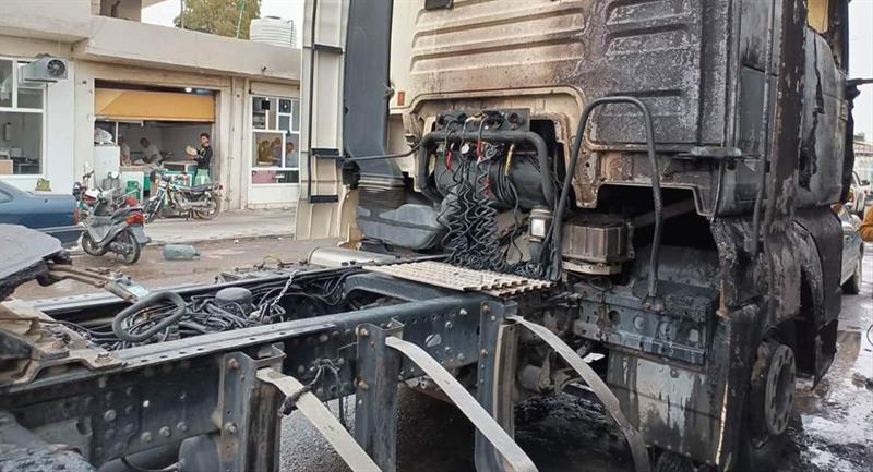 وفاة شخص واصابة 3 اخرين اثر انفجار خزان للوقود بالسليمانية