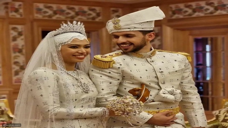 صور: في حفل استمر اسبوع.. عراقي يتزوج ابنة السلطان بروناي