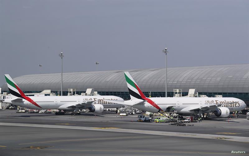 دبي تلغي 13 رحلة في مطارها الدولي بسبب سوء الأحوال الجوية