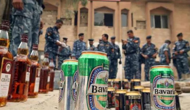 المنافذ الحدودية توضح إجراءاتها بحق مهربي المشروبات الكحولية والمواد الممنوعة إلى العراق