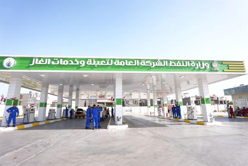 النفط: افتتاح منفذ جديد للغاز السائل الخاص بالمركبات في بغداد
