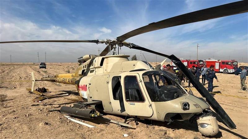 وزارة الدفاع تؤكد سقوط احدى طائرات الجيش في قاعدة الكوت الجوية