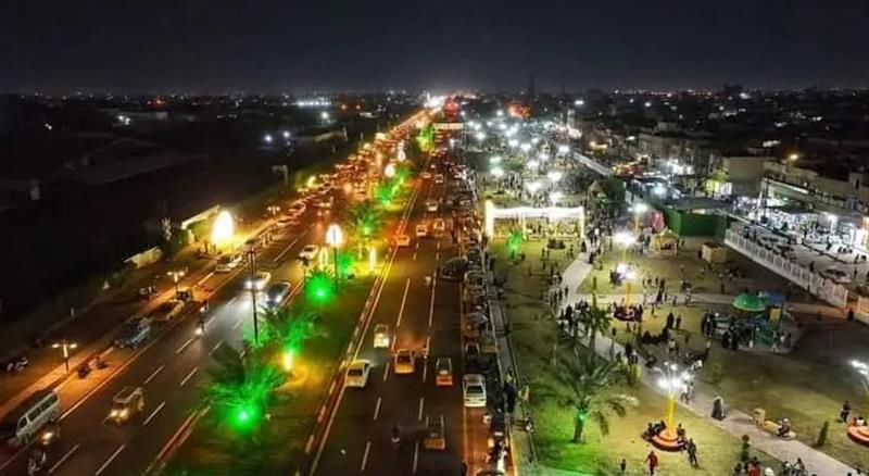 امانة بغداد: إكمال أعمال تطوير شارع الجوادر مدخل مدينة الصدر وتحويله لشارع نموذجي 