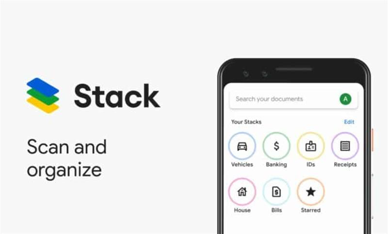 جوجل تغلق تطبيق Stack لمسح المستندات رقميا
