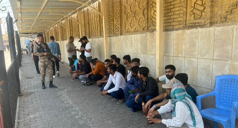 القبض على عشرات الباكستانيين بدون سمات دخول رسمية في بغداد