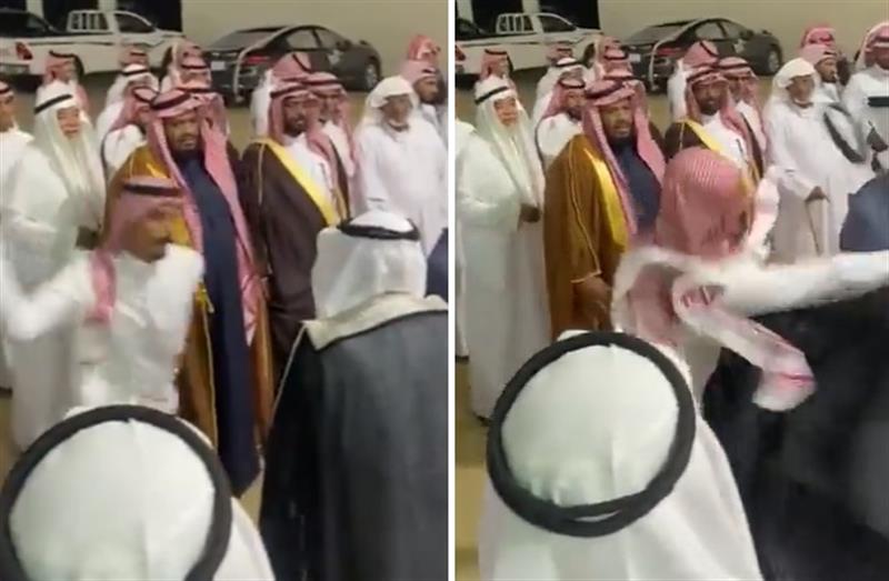 بالفيديو.. شاب يصفع رجل مسن بقوة والامن السعودي يتحرك