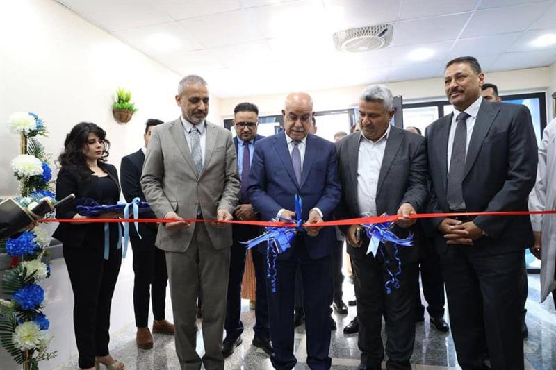 وزير الصحة يفتتح مركز صدر القناة للاطراف الصناعية ببغداد