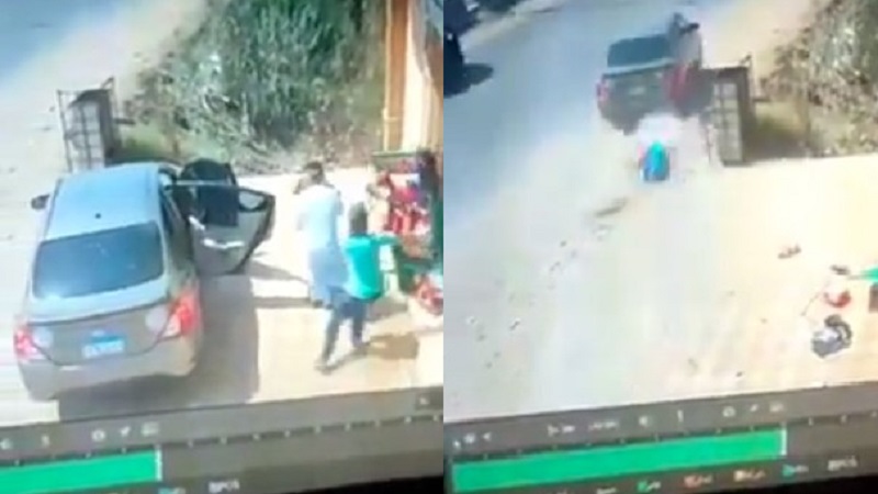 بالفيديو.. لحظة اختطاف طفل أمام والدته في مصر
