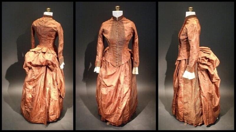 حل لغز شفرة سرية عمرها 135 عام وجدت في فستان حريري قديم
