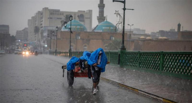 العراق على موعد مع أمطار وعواصف رعدية خلال الأيام القادمة