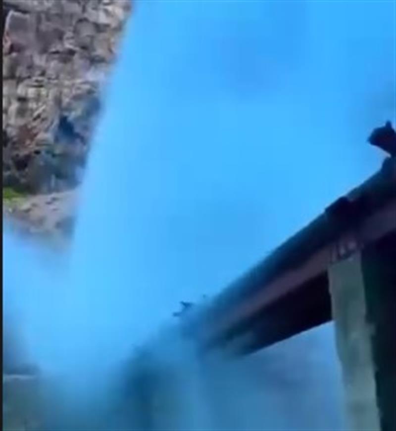 بالفيديو.. بسبب إنهيار صخري إنقطاع الماء عن عدة أحياء في سوران بأربيل
