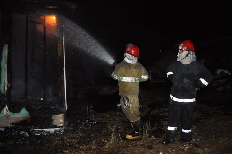 مصرع امرأة إثر حريق إندلع في منزلها بأربيل
