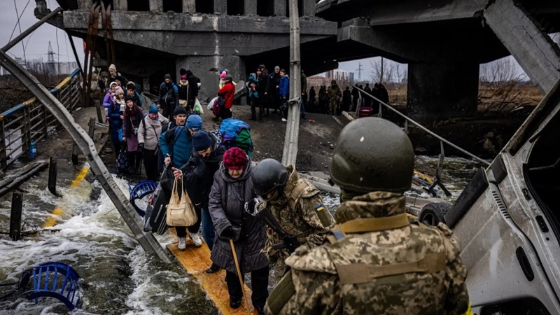 لأسباب انسانية.. روسيا تعلن وقف إطلاق النار في أوكرانيا 
