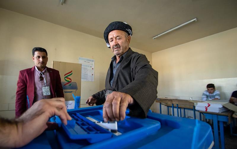 بدء قرعة اختيار أرقام التحالفات لانتخابات برلمان إقليم كوردستان 
