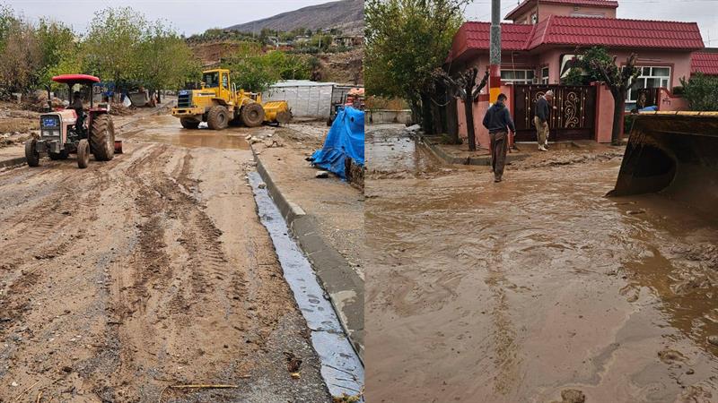 هاتووچۆی قه‌ره‌داغ: رێگه‌ی به‌شێك له‌گونده‌كان گیراوه‌
