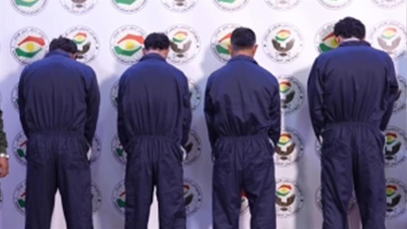 لە هەولێر چوار تۆمەتباری تاوانێکی کوشتن دەستگیرکران