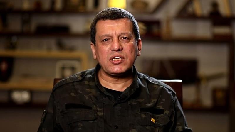 مەزڵوم عەبدی: پابەندین بە هاوبەشکردنی هێزەكامان لەگەڵ سوریا

