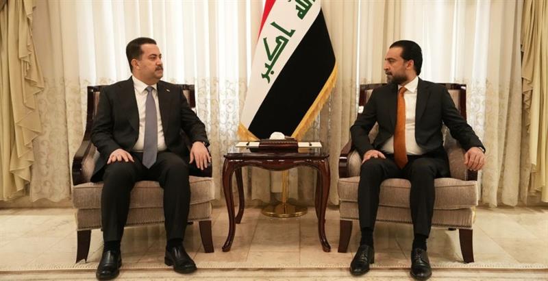 سودانی و حەلبوسی لە بارەی پێکهێنانی حکومەتی داهاتووی عێراق کۆبوونەوە