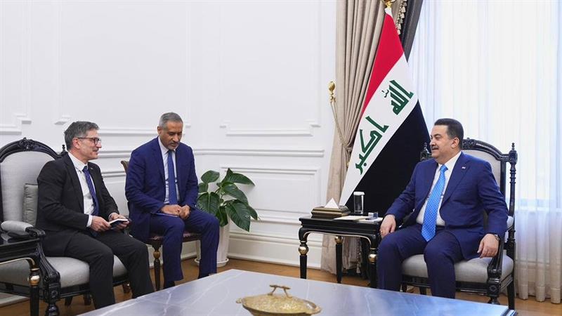 سودانی و باڵیۆزی یەکێتی ئەوروپا پتەوکردنی پەیوەندییەکانیان لە بوارەکانی وەبەرهێنان، بازرگانی تاوتوێکرد
