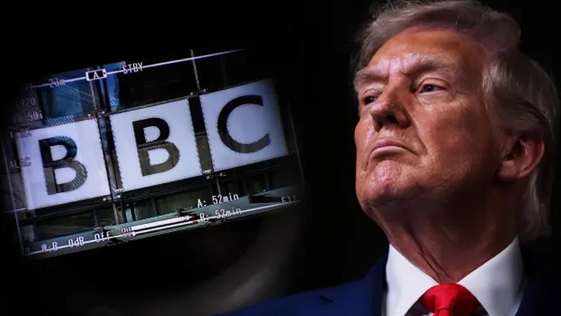 بی بی سی داوای لێبوردن لە ترەمپ دەکات

