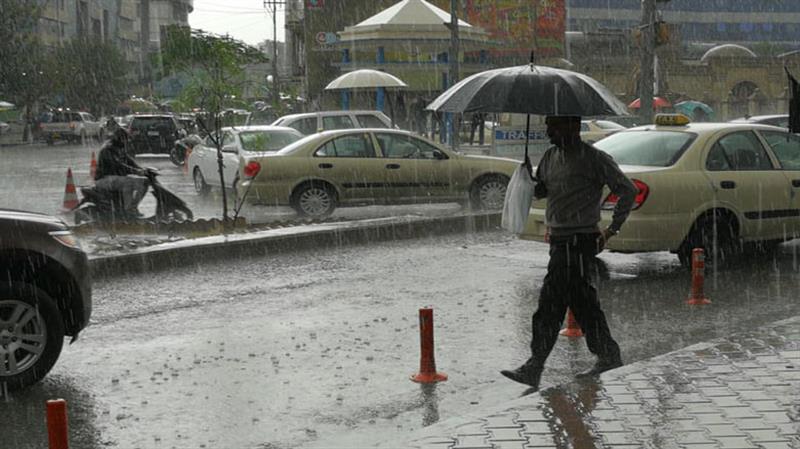 بڕی بارانبارین لە ٢٤ کاتژمێری رابردوو

