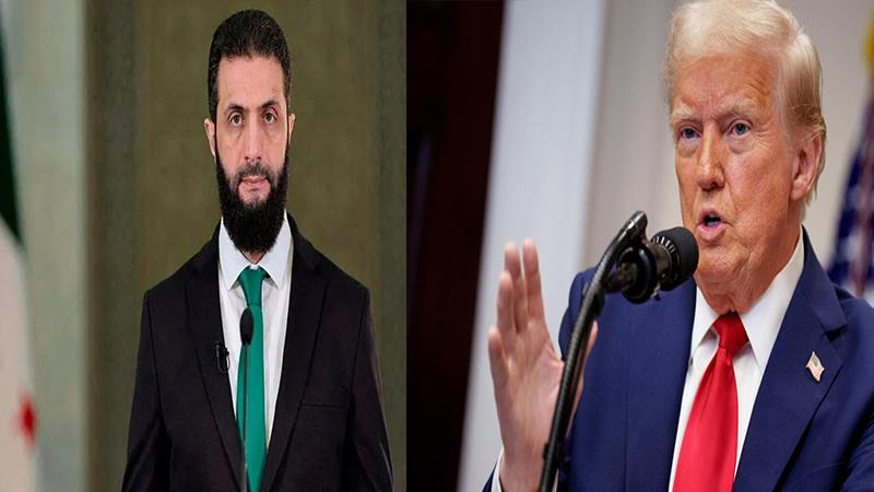 ترەمپ و شەرع بۆ ماوەیەکی کورت کۆ دەبنەوە


