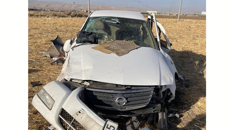 لە رووداوێکی هاتووچۆدا کەسێک گیانیلەدەستدا


