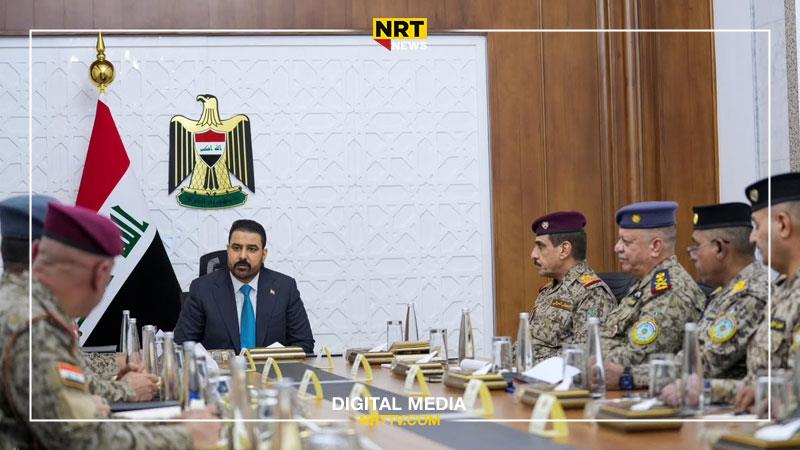 زەیدی بۆ پاراستنی ئاسمانی عێراق لەگەڵ فەرماندەکانی بەرگریی ئاسمانی کۆبووەوە
