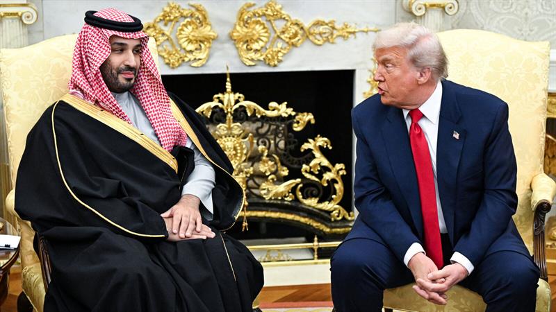 ناوەرۆکی کۆبوونەوەکەی ترەمپ و شازادەی جێنشینی سعودیە لە کۆشکی سپی