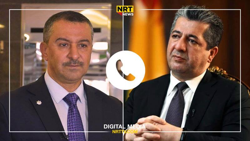 مەسرور بارزانی و هەڤاڵ ئەبوبەکر دۆخی پارێزگای سلێمانییان تاوتوێ کرد